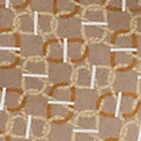 Geo-Print Wool-Blend Turtleneck Sweater