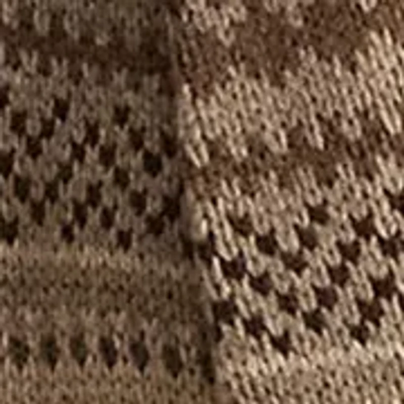 Women's Fair Isle Belted Wool-Blend Cardigan