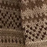 Women's Fair Isle Belted Wool-Blend Cardigan