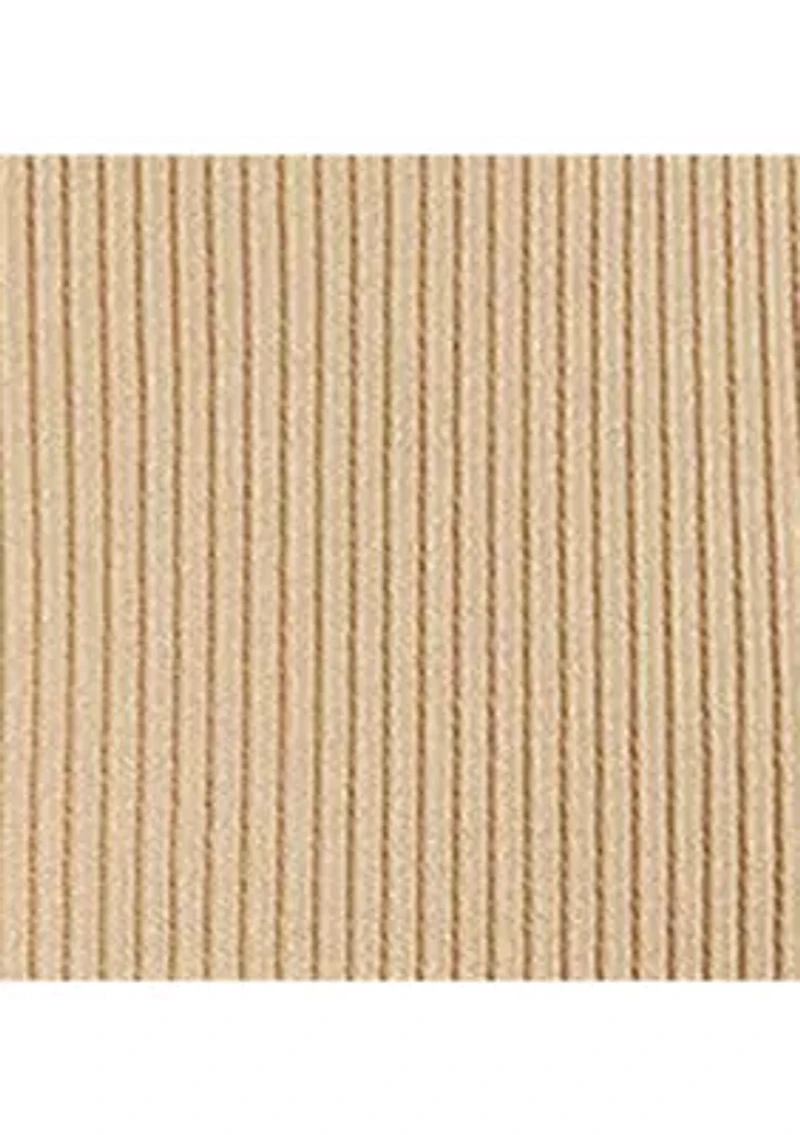 Women's Ribbed Sleeveless Mock neck Sweater Dress