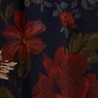 Floral Crinkle Georgette Tiered Dress