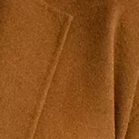 Double-Breasted Wool-Blend Cocoon Coat