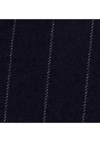 Pinstripe Wool-Blend Twill Bustier