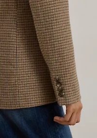 Women's Double-Breasted Wool-Blend Twill Blazer