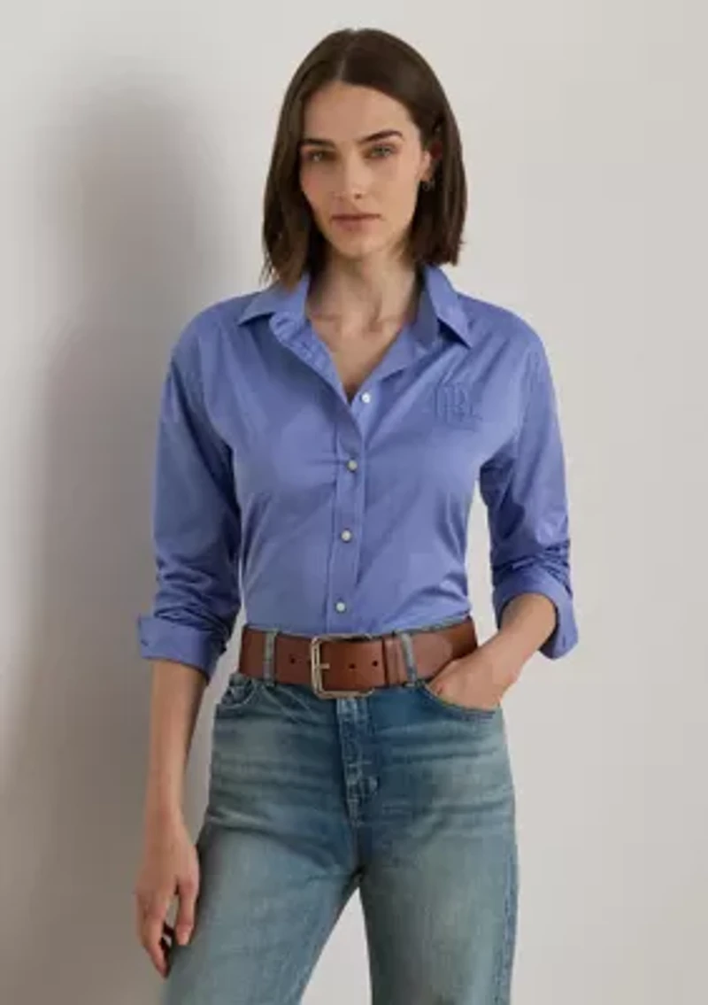 Relaxed Fit Cotton Shirt