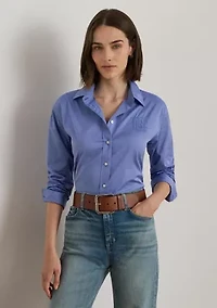 Relaxed Fit Cotton Shirt
