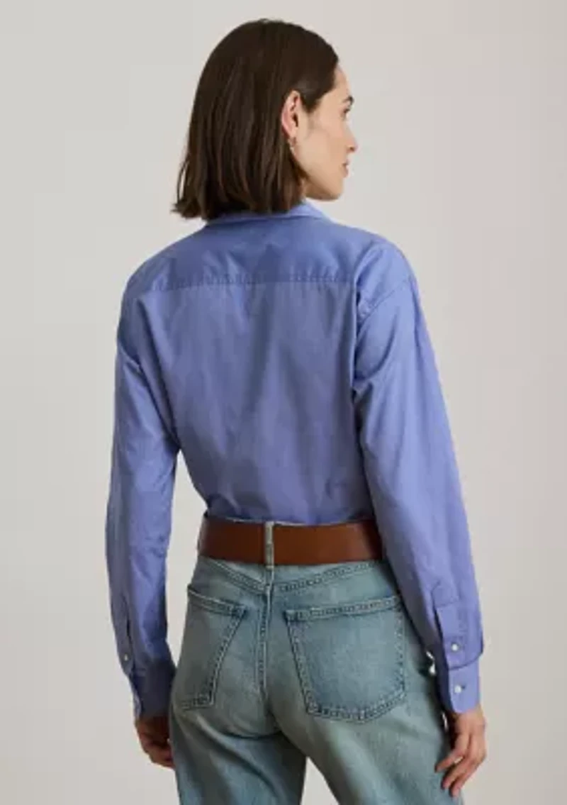 Relaxed Fit Cotton Shirt