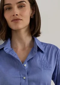 Relaxed Fit Cotton Shirt
