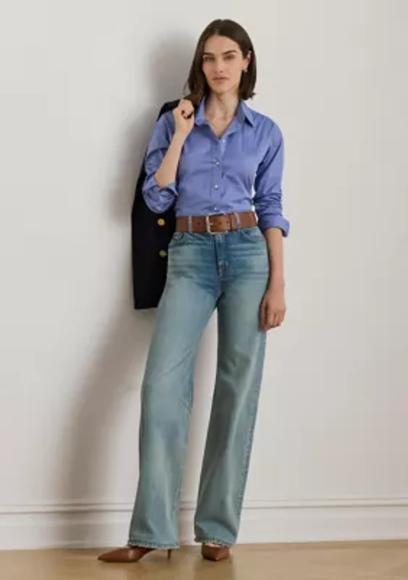 Relaxed Fit Cotton Shirt