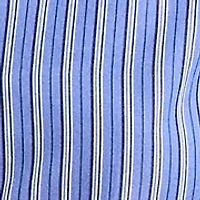 Classic Fit Striped Tie-Neck Shirt