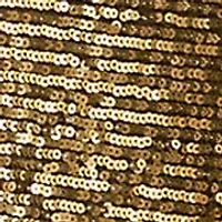 Women's Sequined Mesh A-line Miniskirt