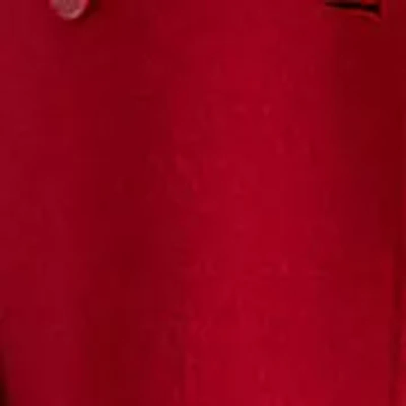 Women's Double-Breasted Wool-Blend Coat