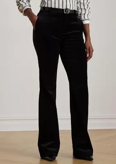 Velvet High-Rise Flare Pants