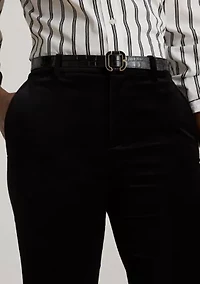 Velvet High-Rise Flare Pants