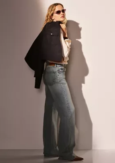 Women's High-Rise Wide-Leg Jeans