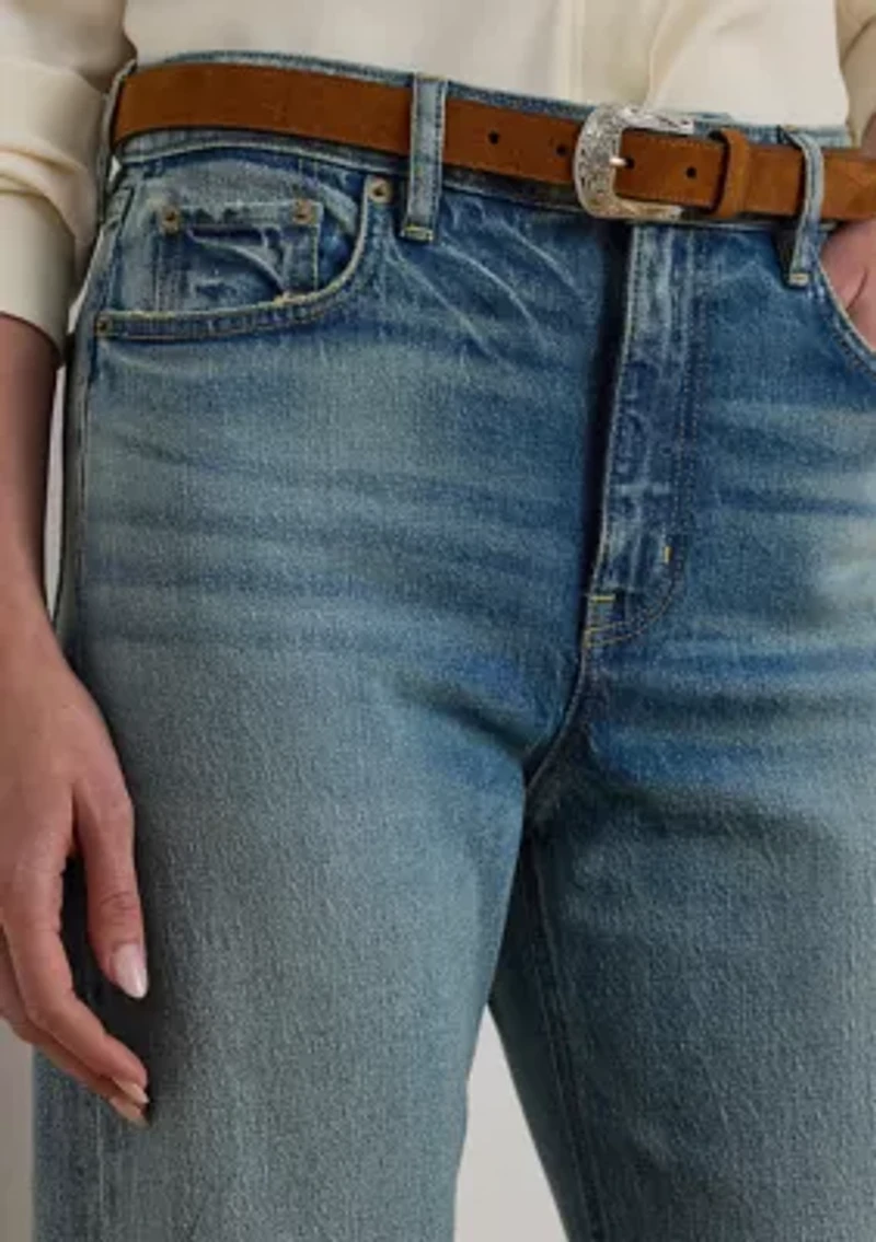 Women's High-Rise Wide-Leg Jeans