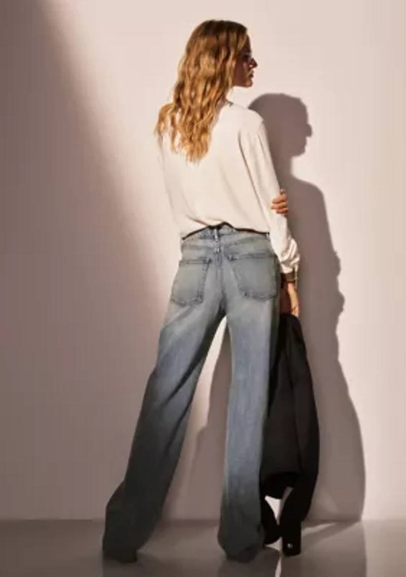 Women's High-Rise Wide-Leg Jeans