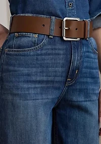 High-Rise Wide-Leg Jeans