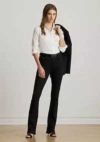 Women's Classic Fit Logo Cotton-Blend Shirt