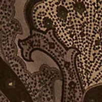 Women's Slim Fit Paisley Jersey Shirt