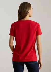 Embroidered-Logo Cotton Jersey Shirt