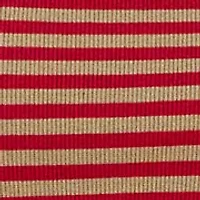 Striped Cotton-Blend Ribbed Shirt Dress