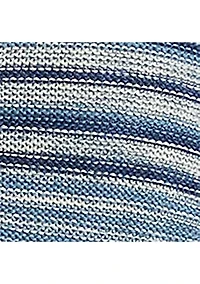 Women's Striped Linen-Cotton Cardigan