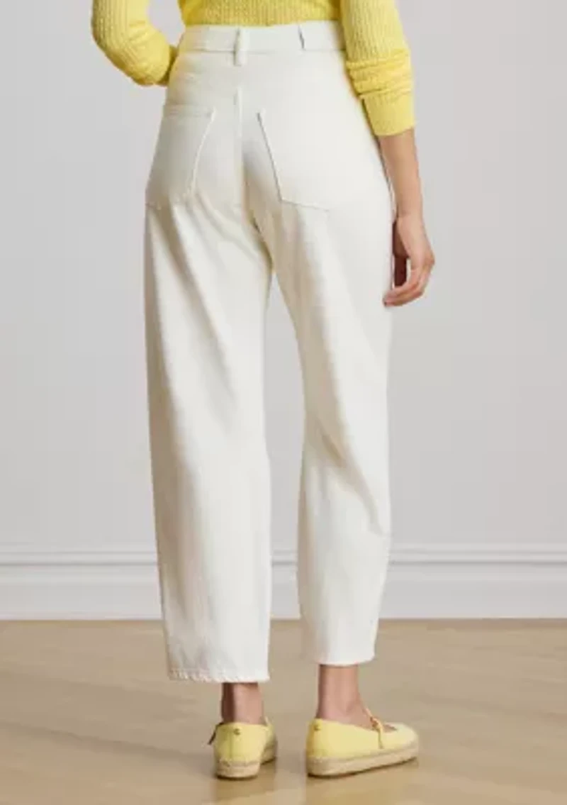 Women's High-Rise Barrel Jeans