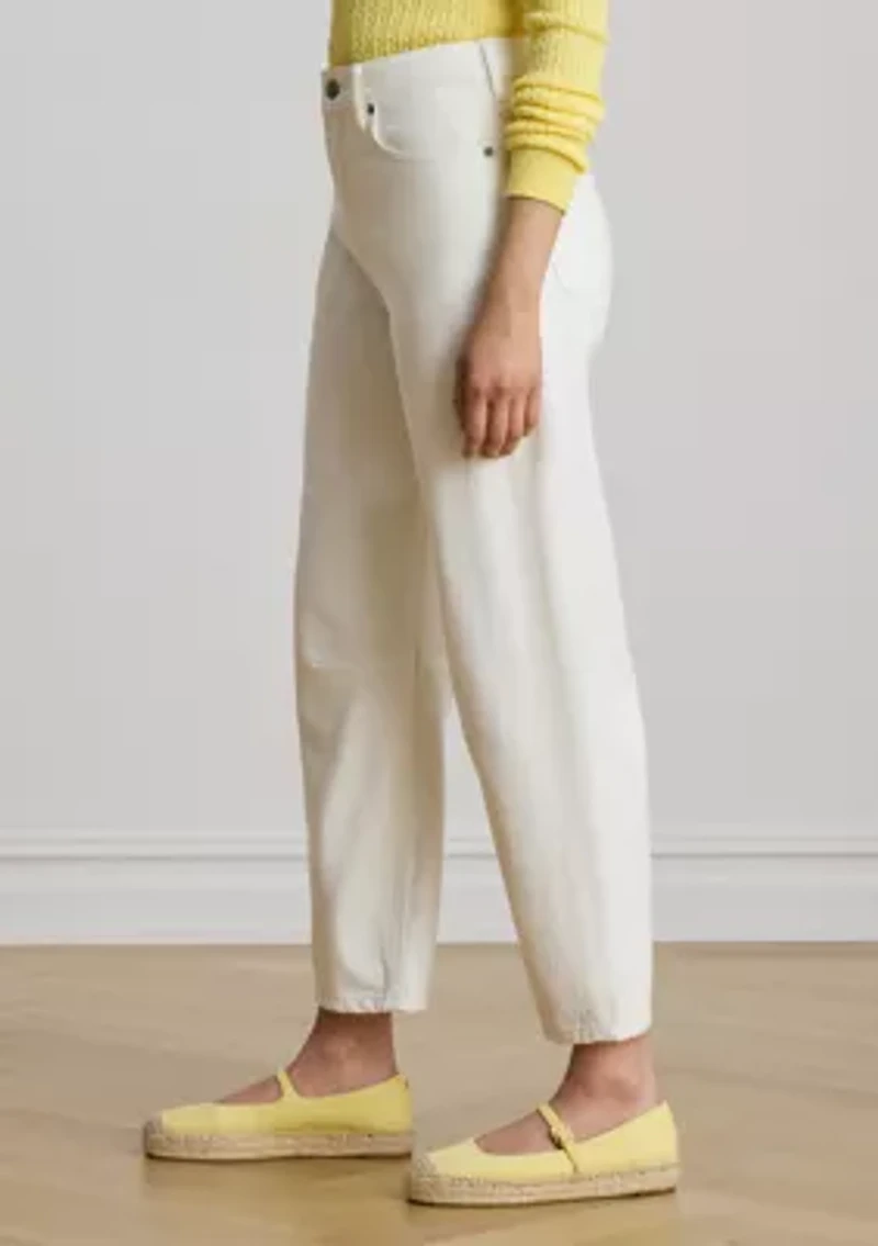 Women's High-Rise Barrel Jeans