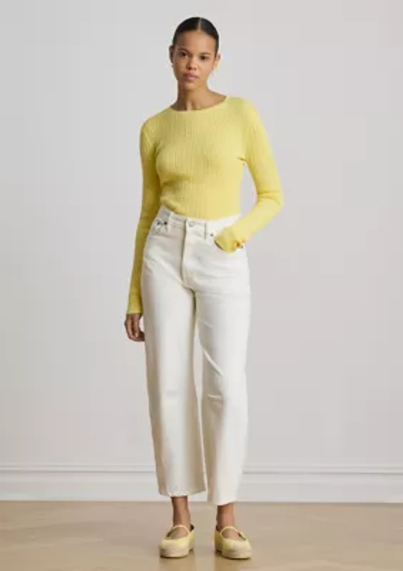 Women's High-Rise Barrel Jeans