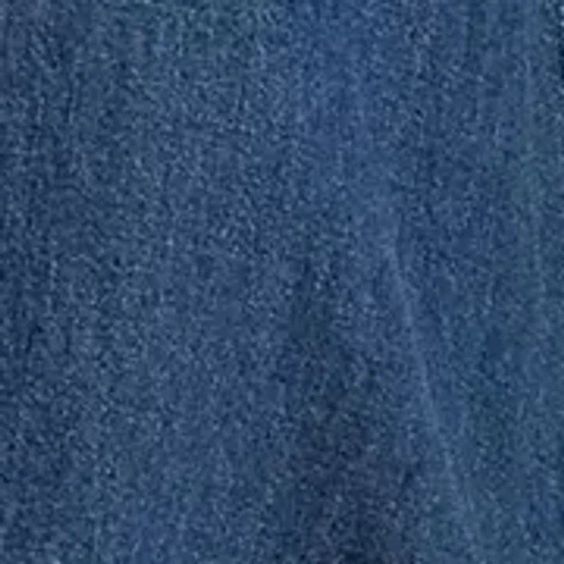 Women's Pleated Denim Shirtdress