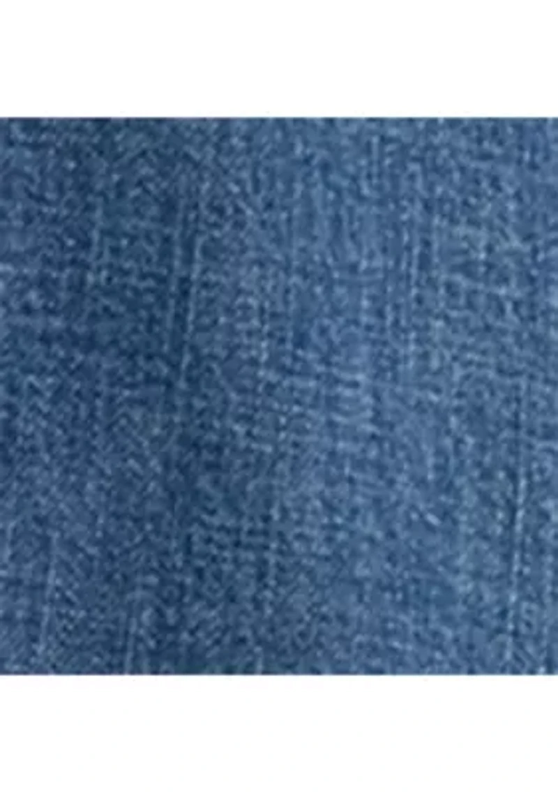 Women's Pleated Denim Shirtdress