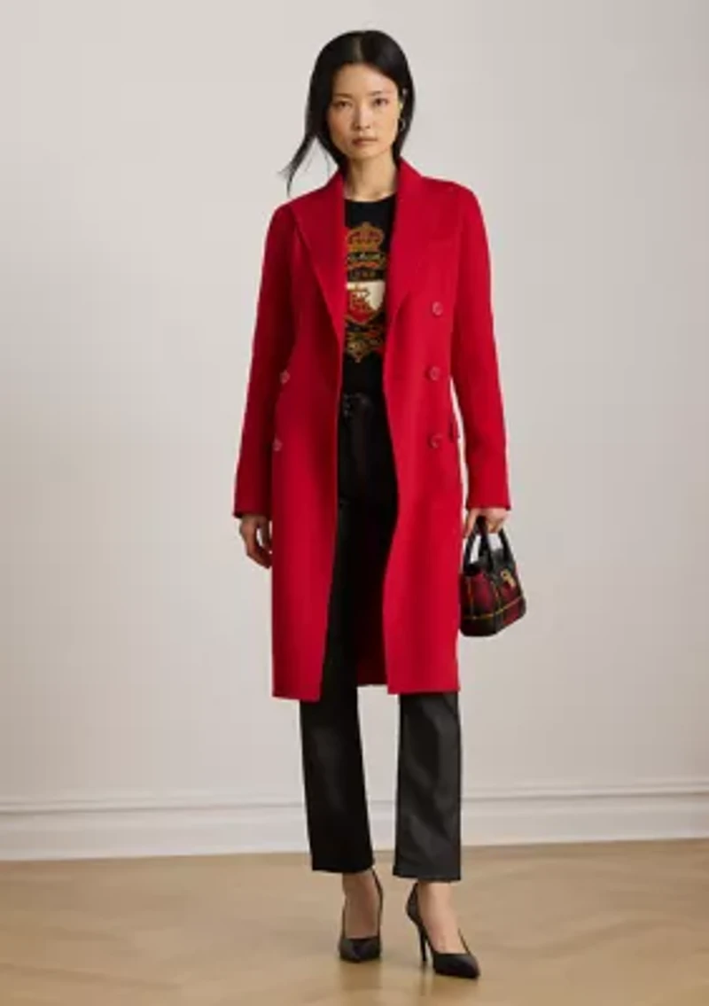 Women's Color-Blocked Crest Cotton Sweater