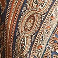 Women's Paisley Crepe Wide-Leg Pants