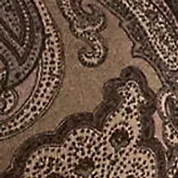 Women's Paisley Cotton Blend Sweater