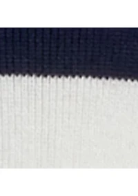 Striped Cotton-Blend Cardigan