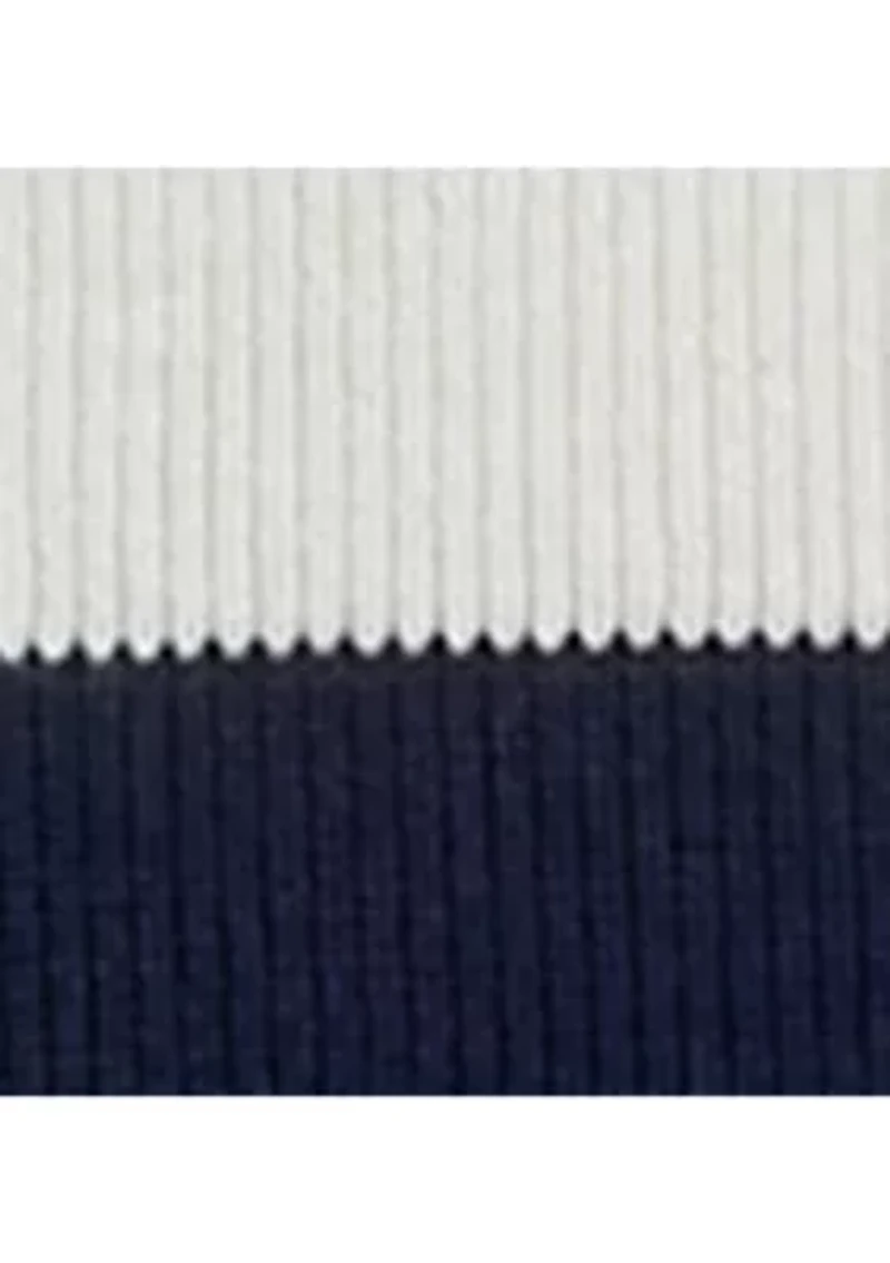 Striped Cotton-Blend Midi Tank Dress