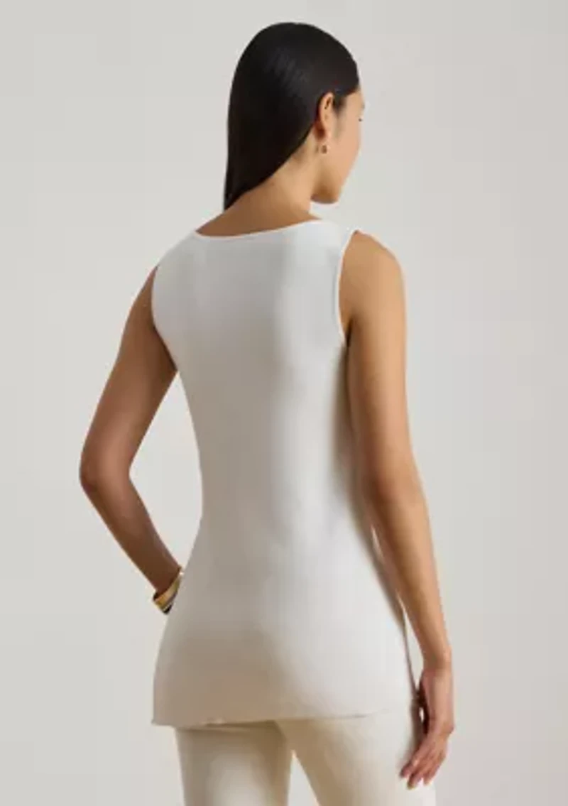 Women's Rib-Knit Sleeveless Sweater