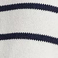 Striped Cotton Sleeveless Sweater