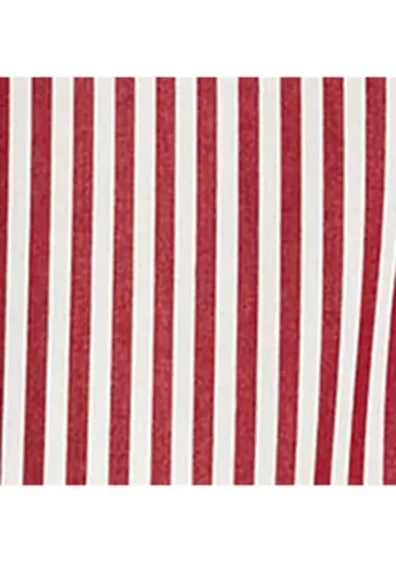 Women's Striped Cotton Broadcloth Shirt