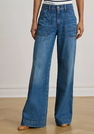 Women's High-Rise Wide-Leg Jeans