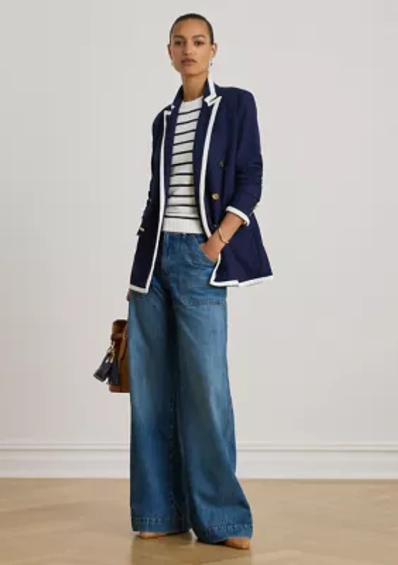 Women's High-Rise Wide-Leg Jeans