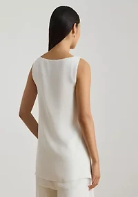 Women's Double-Faced Georgette Sleeveless Tunic