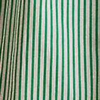 Women's Striped Pleated Broadcloth Shirtdress