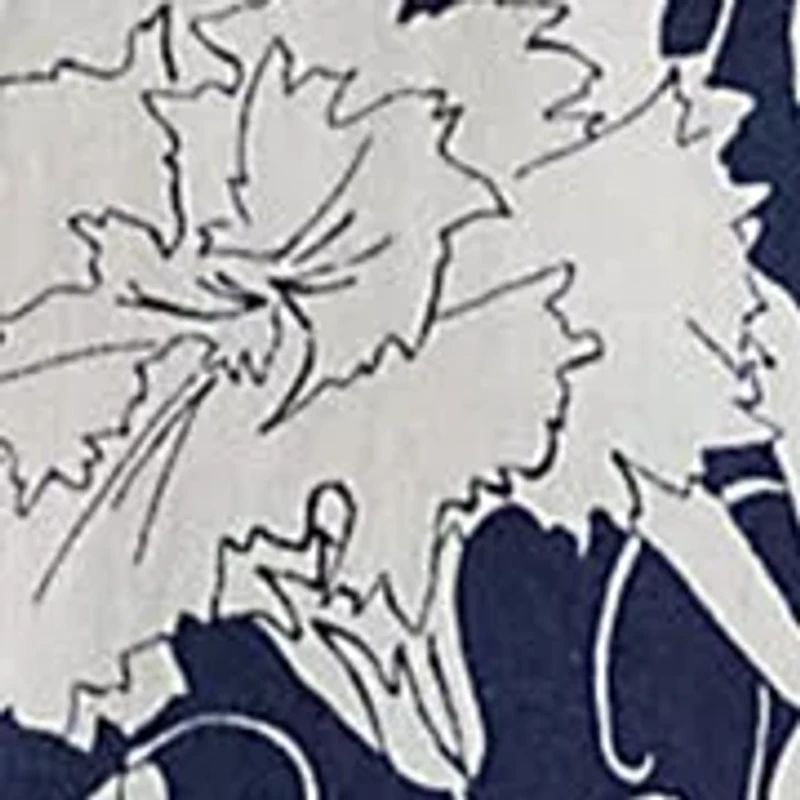 Relaxed Fit Floral Linen Shirt