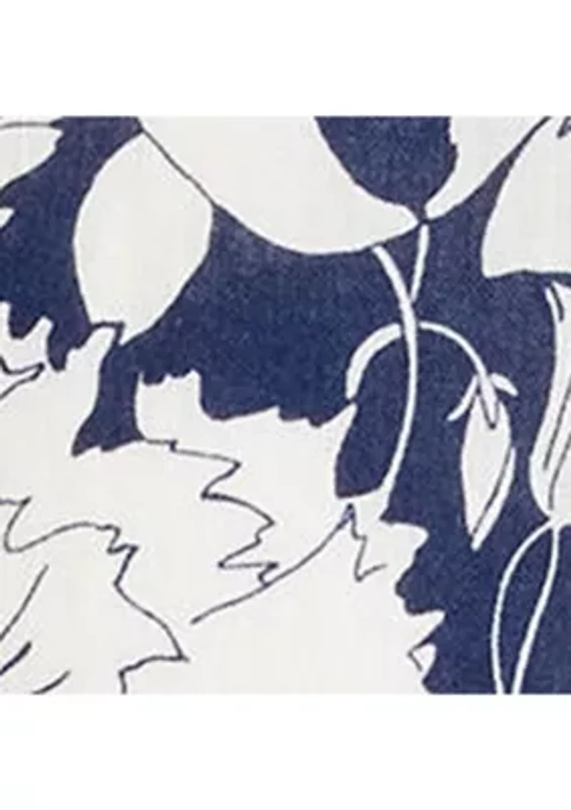 Relaxed Fit Floral Linen Shirt