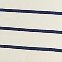 Women's Striped Stretch Cotton Boat Neck T-Shirt