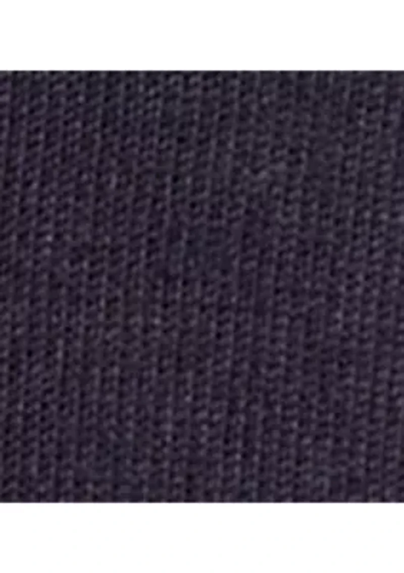 Women's Belting-Print Cotton-Blend Sweater