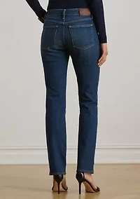 Women's Mid-Rise Straight Ankle Jeans