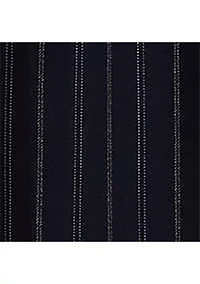 Women's Striped Pleated Wool-Blend Twill Pants